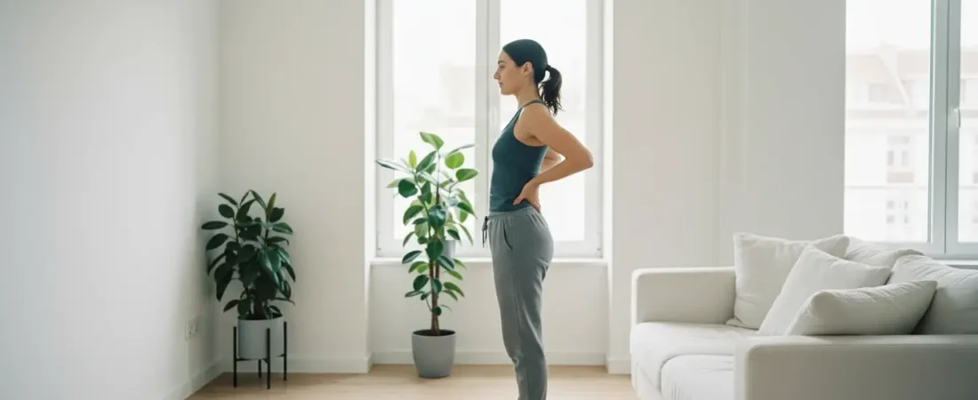 Hohlkreuz wegtrainieren: Endlich gerade stehen und Rückenschmerzen loswerden