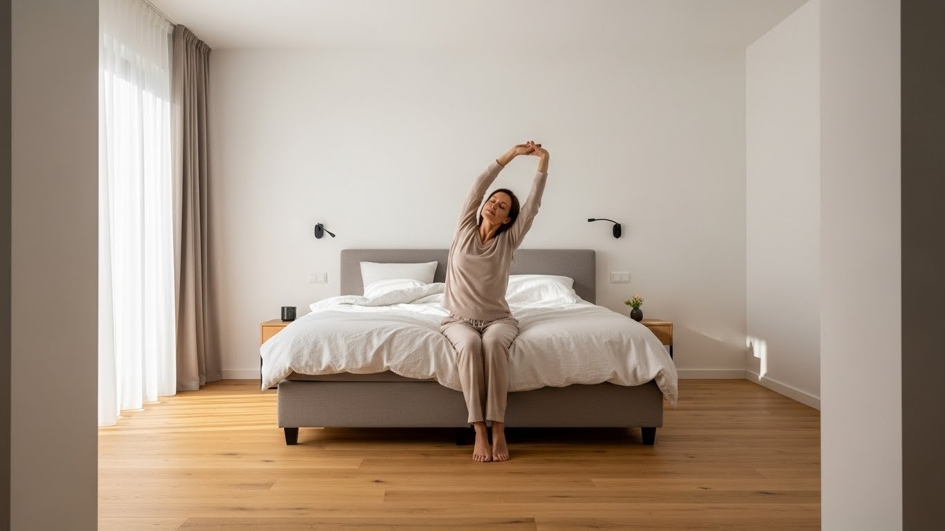 Rückenschmerzen vom Liegen: Warum es im Bett schlimmer wird – und was Du abends dagegen tun kannst