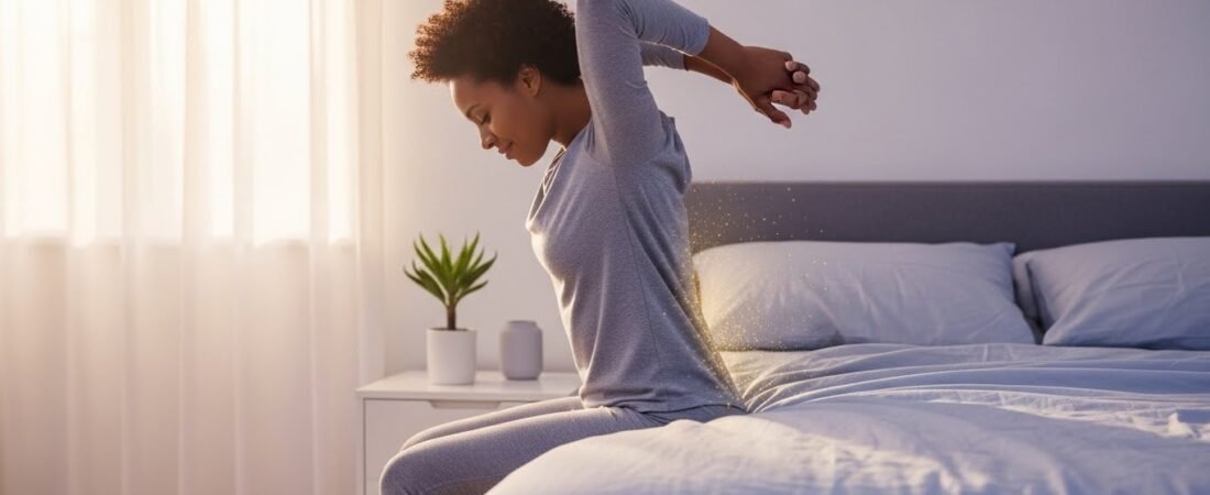 rückenschmerzen nach dem schlafen: So startest Du morgens beweglicher – mit Pilates & einfachen Routinen