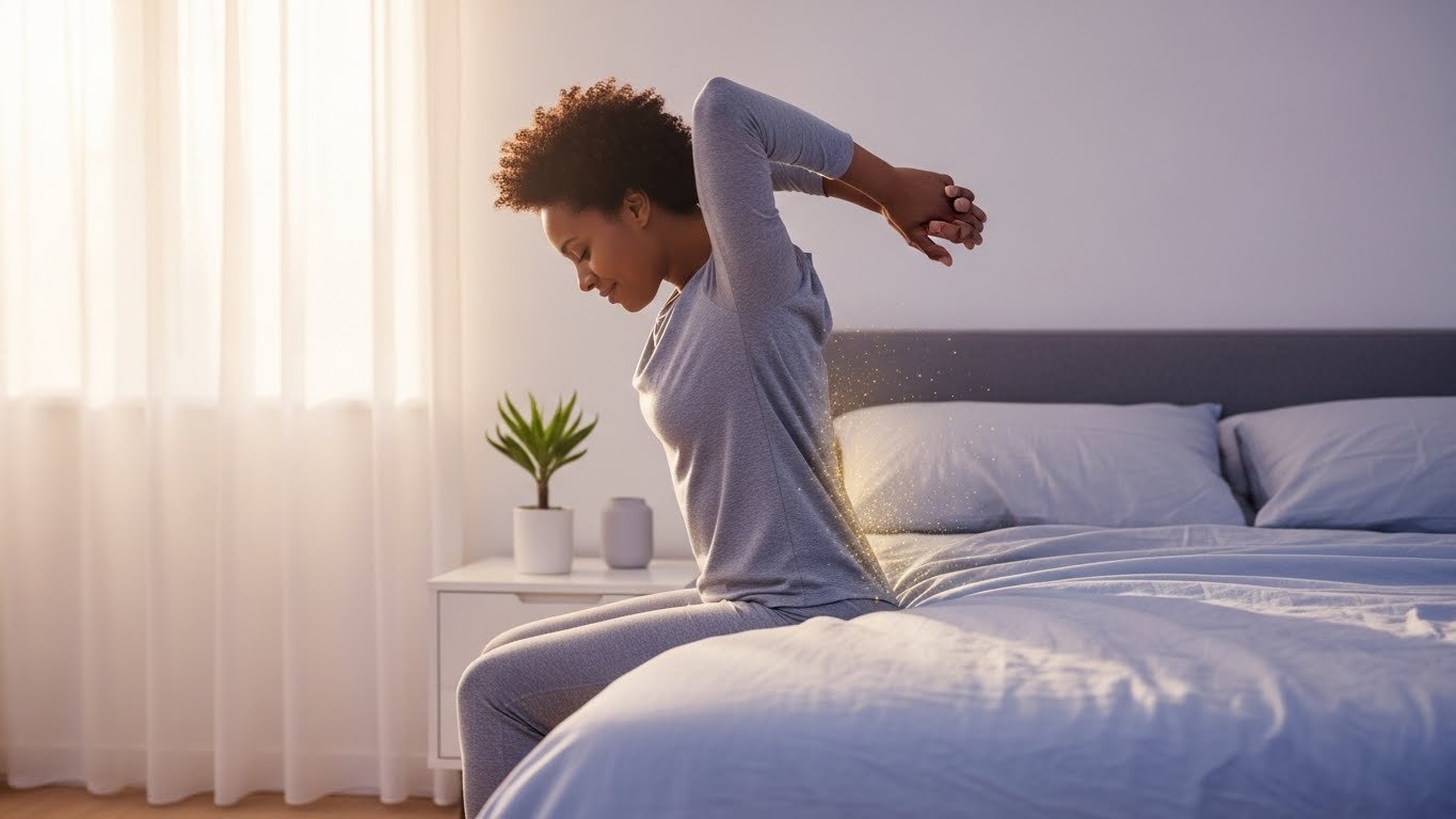 rückenschmerzen nach dem schlafen: So startest Du morgens beweglicher – mit Pilates & einfachen Routinen
